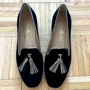 NWT Michele Lopriore suede loafers
